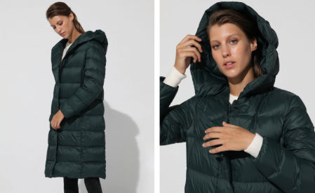 Plumífero ligero largo Easy Wear