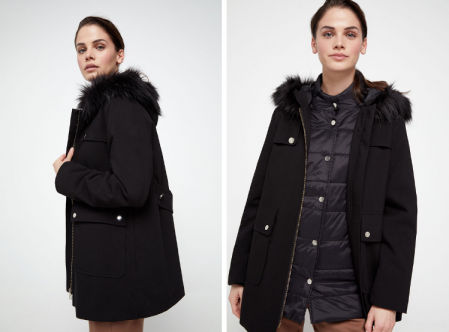 Trenca con anorak interior extraíble Cortefiel