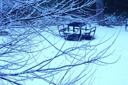 La nevada que ha dejado la borrasca Filomena en San José de Valderas (Alcorcón).