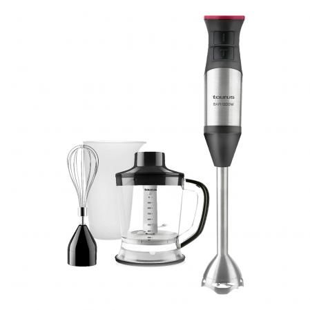 Batidora de pie Taurus Bapi 1200+ Inox con accesorios