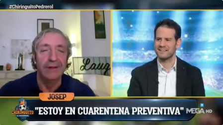'El Chiringuito': Josep Pedrerol y Quim Domenech