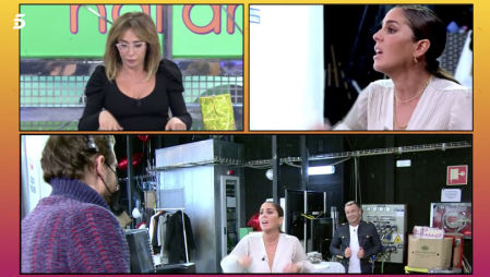 'Sálvame': Anabel Pantoja se enfada con sus compañeros por echar 