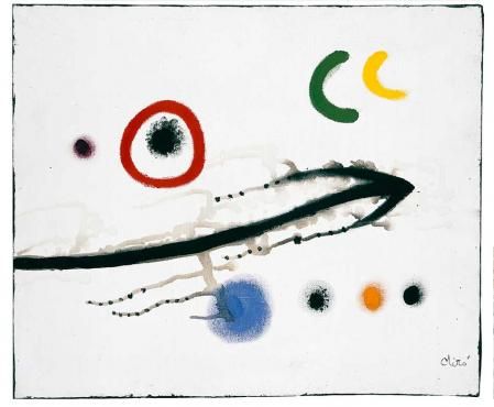 Pintura, Joan Miró, 1973. Colección Particular en depósito temporal. ©Successió Miró 2020