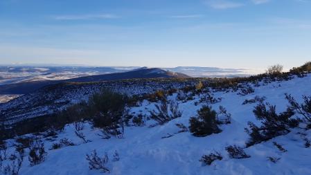 Paisaje en torno a Valdezcaray.
