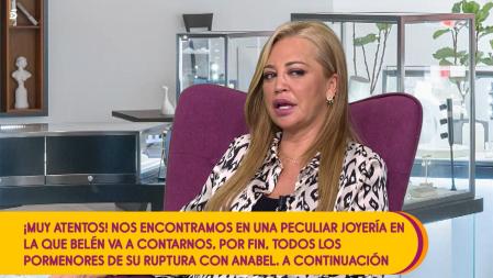 'Sálvame': Belén Esteban afirma que no está enfadada por las fotos que subió Anabel Pantoja a Instagram