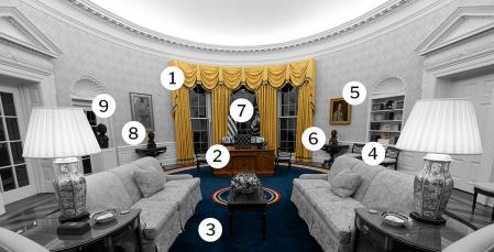 El despacho oval de Joe Biden