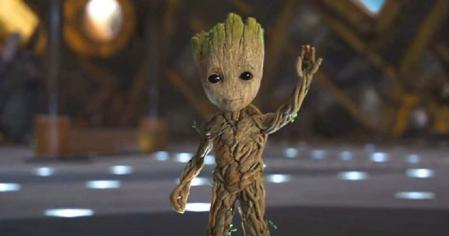 Una imagen del pequeño Groot.