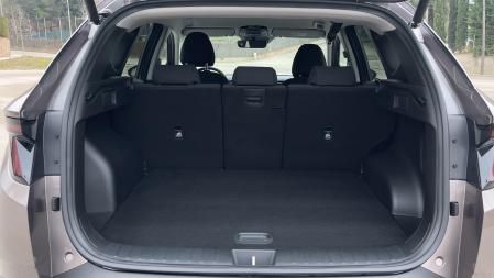 Otro de los aspectos destacables del Tucson es su notable volumen de carga.