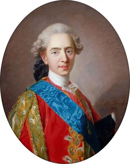 Luis XVI como delfín de Francia.
