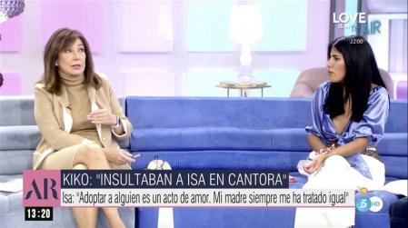 Isa Pantoja se rompe en 'El programa de Ana Rosa' tras la entrevista de su hermano.