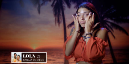 Lola se rompe al hablar de Orus, el perro que tiene con Diego, en 'La isla de las tentaciones'