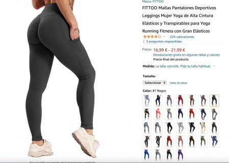Leggings virales de Amazon