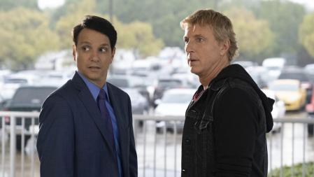En ‘Cobra Kai’, junto a su ‘rival’ Johnny Lawrence, al que da vida William Zabka