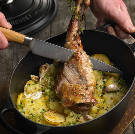 Cocotte ovalada, ideal para los pequeños festines