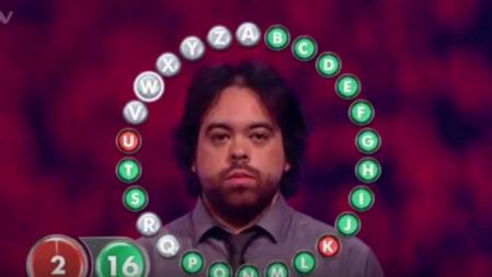 Así es 'El rosco' de la versión británica de 'Pasapalabra'