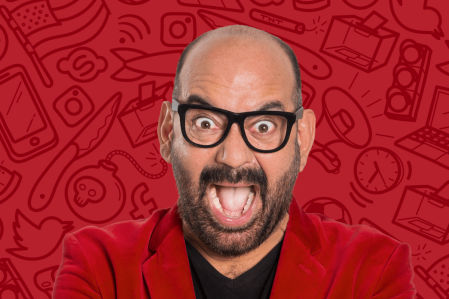 José Corbacho está representando en la actualidad el monólogo 'Ante todo mucha calma' en el teatro Borràs de Barcelona