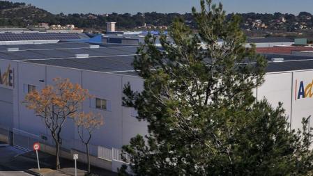 Las instalaciones de AdE Logística, la empresa que preside Salvador Navarro