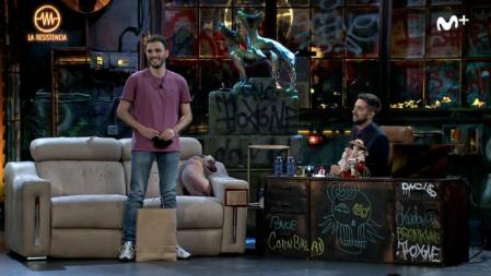 Broncano y Gonzalo, invitado anónimo de 'La Resistencia