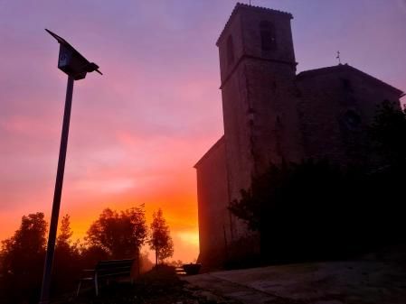 Santuari dels Munts, en Lluçanès.