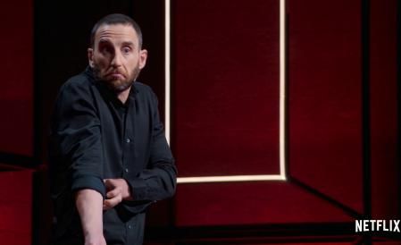 El cómico, durante el monólogo 'Odio, que hoy llega a Netflix