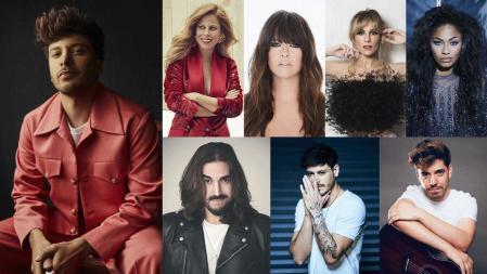 Los invitados de 'Destino Eurovisión'