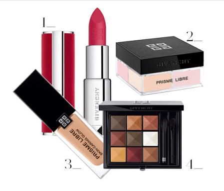 El secreto de belleza de Russian Red, todo de Givenchy