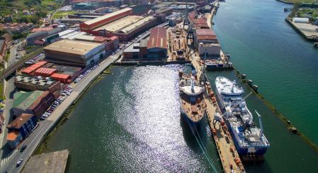 Una imagen de Astilleros de Murueta, en Erandio, una zona por donde discurrirá el bulevar.