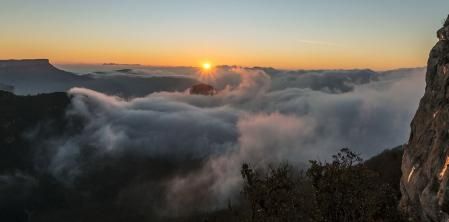 Amanecer en Tavertet.