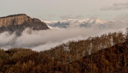 Amanecer en Tavertet.