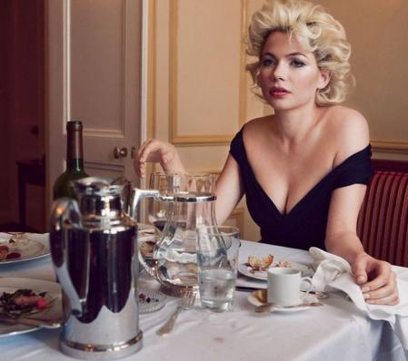 Por su interpretación en Mi semana con Marilyn (2011), Michelle Williams ganó un Globo de Oro y estuvo nominada al oscar