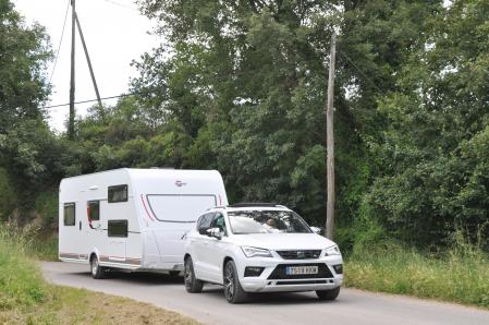 El Seat Ateca es, junto al Skoda Kodiaq, otra de las opciones más recomendables para arrastrar caravanas&nbsp;