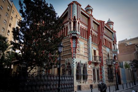 Exterior de la casa Vicens