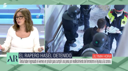'El programa de Ana Rosa' habla sobre la detención del rapero Pablo Hasél
