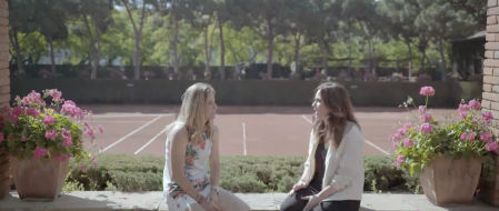 Mamen Mendizábal y Arantxa Sánchez Vicario, en 'Palo y astilla'