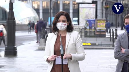 Ayuso pide el cese de Iglesias tras los disturbios por el encarcelamiento de Hasél