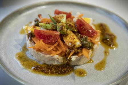 La ensaladilla con un toque peruano