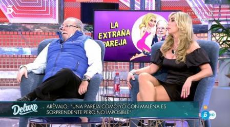 Así nació el amor entre Malena y Arévalo: 