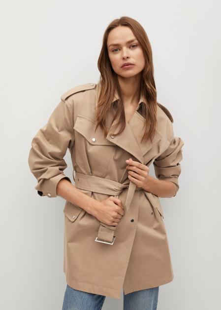 Parka ‘water-repellent’ de Mango, 69,99 euros