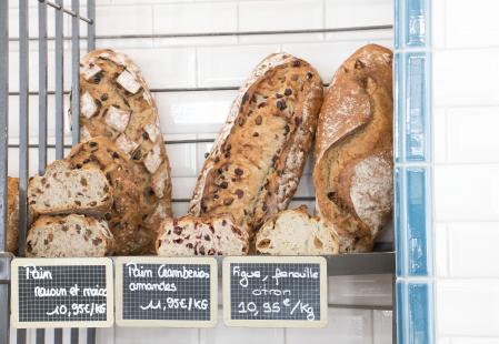Los panes de la panadería Cherrier