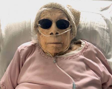 La mujer ha pasado el coronavirus, la gripe española; ha sobrevivido a dos guerras mundiales y a superado la muerte de tres de sus maridos.