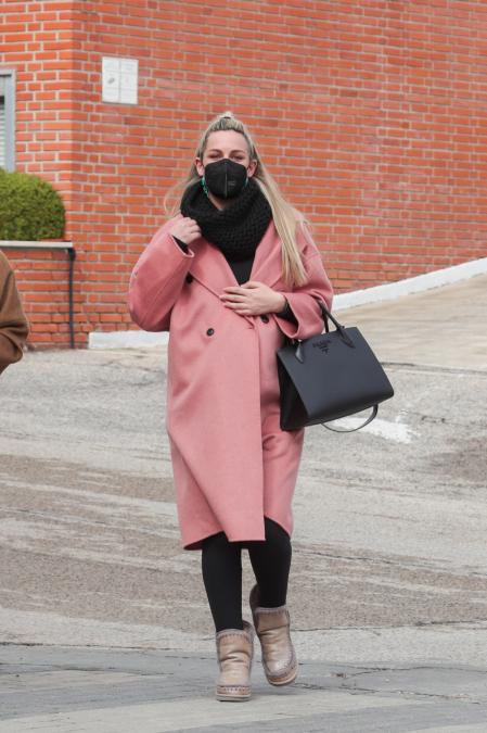 Edurne en una revisión médica en Madrid