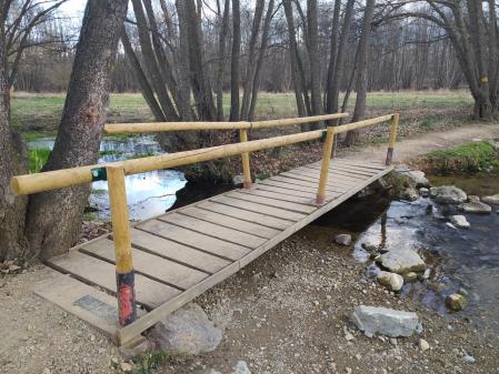 Ruta de las pasarelas entre Ger y All.