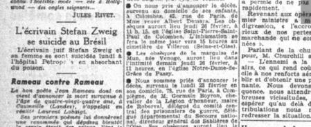 El suicidio, en 'Le Petit Parisien'