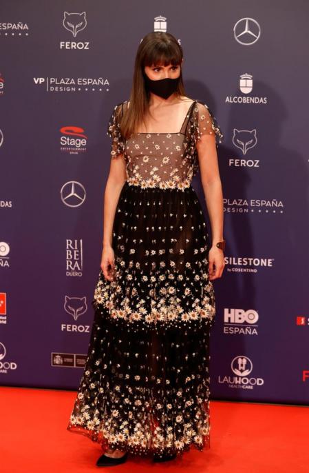 La actriz Verónica Echegui con un vestido de Dior