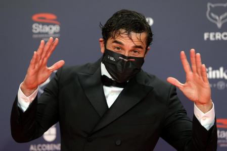 El actor Álex García de la serie 'Antidisturbios'