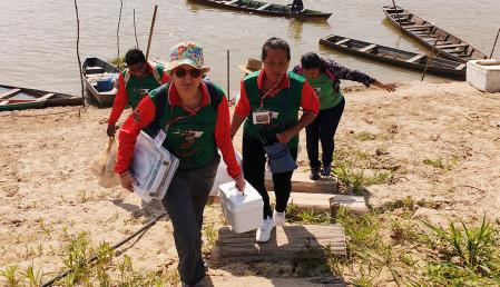 La doctora, tras un desembarco