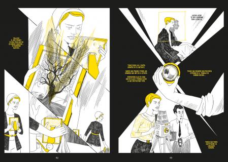 Detalle de la novela gráfica 'Lee Miller. cinco retratos' de Eleonora Antonioni