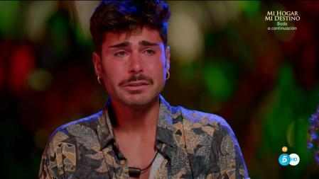 'La Isla de las Tentaciones 3': Hugo llora desconsolado tras aceptar que se lo hizo pasar muy mal a Lara