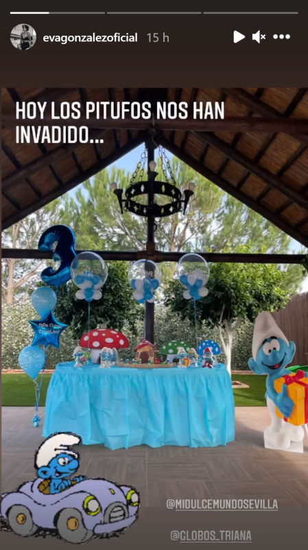 La fiesta temática que Eva González y Cayetano Rivera le han preparado a su hijo