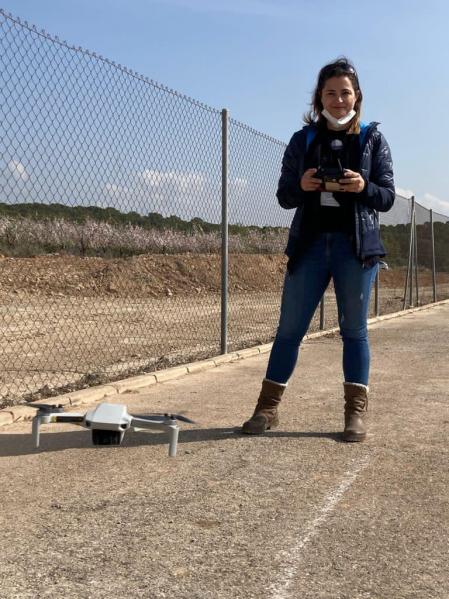 Angélica Bellver, emprendedora en Idrone Systems